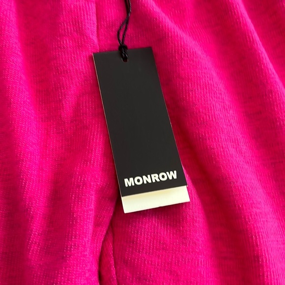 NWT, Monrow, girls,‎ sweatpants with elastic waist and ankles - Picture 5 of 8